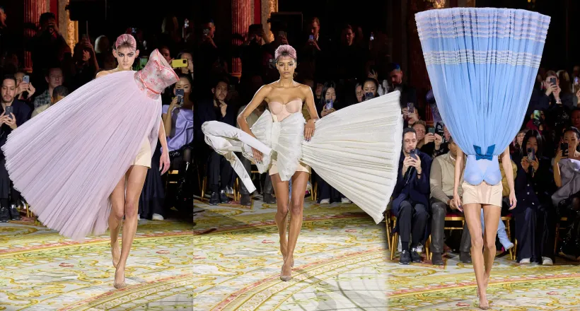 Viktor & Rolf Haute Couture 23: Nghệ thuật phô diễn mặc như không
