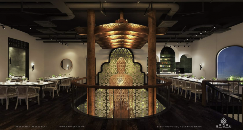 Khám phá Sadhu chay : Một nhà hàng chay chuẩn mực