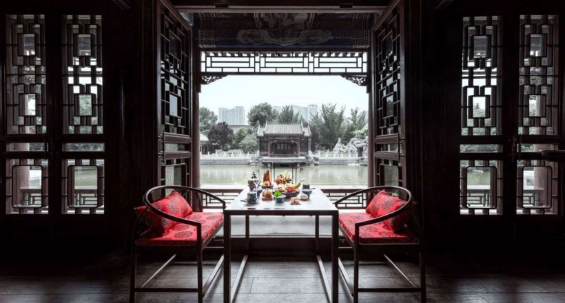 Bữa ăn Hoàng gia tại Cung điện Hoàng tử Shuncheng 400 năm tuổi