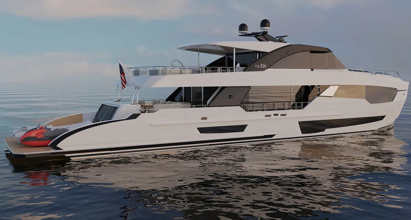 Chiêm ngưỡng bên trong du thuyền hạng sang Ocean Alexander 32E