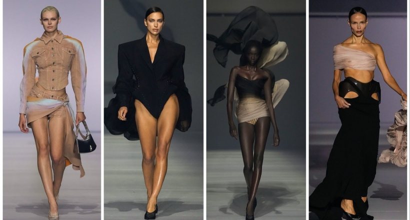 Show diễn Mugler Xuân Hè 2024 - Cảm hứng từ những sinh vật đại dương