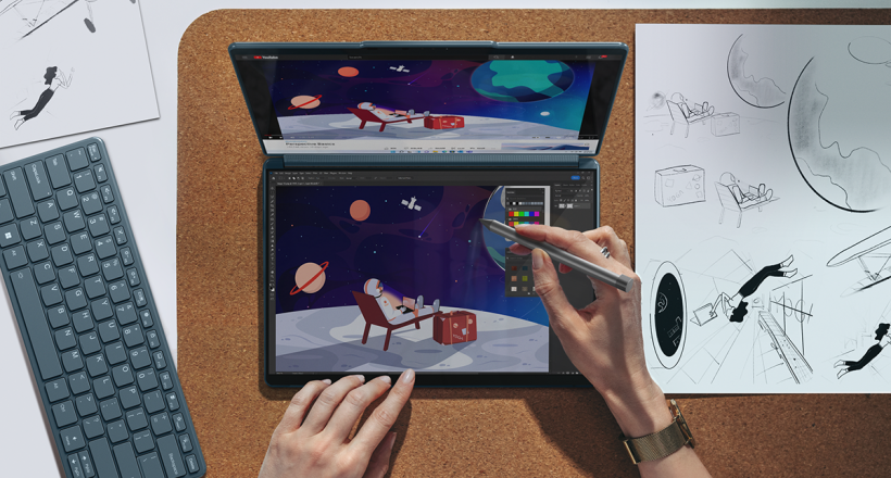 Dòng laptop Lenovo thế hệ thứ 8 với sức mạnh số cho người dùng