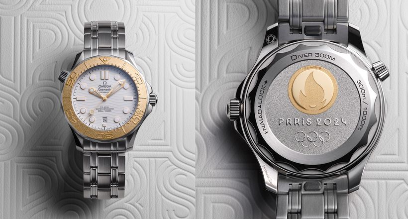 Ra mắt Omega Seamaster Diver 300M Paris 2024 cho sự kiện Olympic Paris