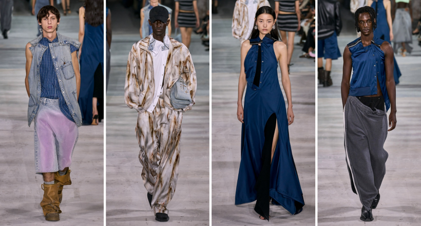 Bộ sưu tập Y/Project Spring 2024 phá vỡ tiêu chuẩn thời trang
