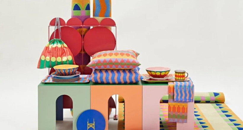 Bộ sưu tập đồ dã ngoại của Yinka Ilori: sự sang trọng cho bữa tiệc