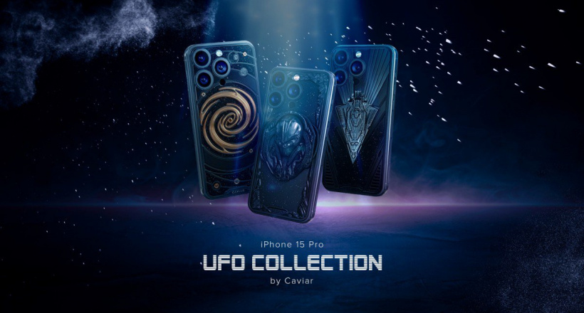Caviar vừa công bố bộ sưu tập iPhone 15 Pro UFO