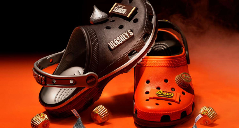 Sự hợp tác "ngọt ngào" của Crocs và Hershey