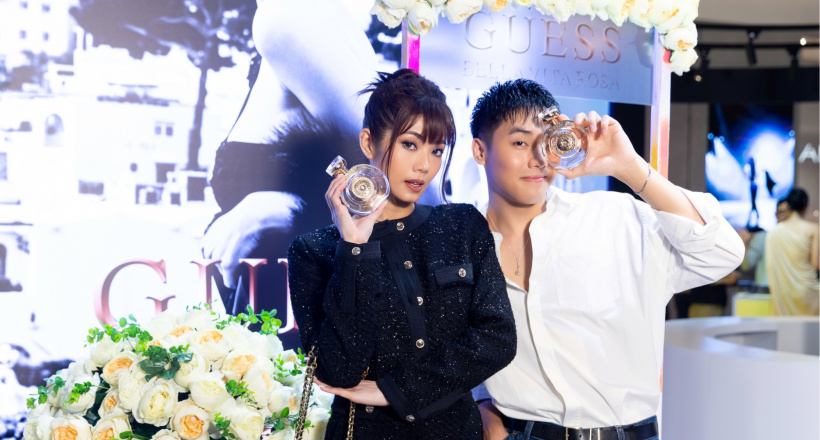 Đàm Phương Linh là chính mình với chất hương tuyệt vời từ Guess