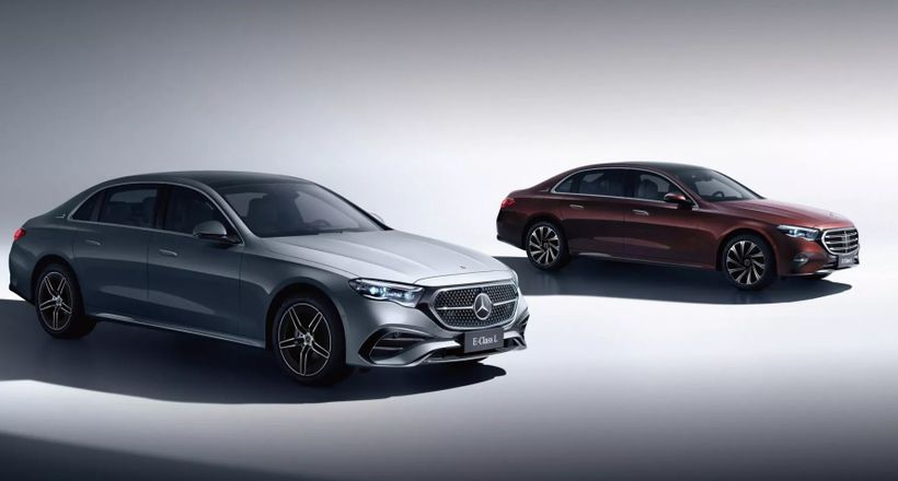 Mercedes E-Class L 2024 vừa được giới thiệu tại Trung Quốc
