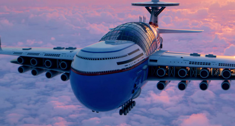 Ý tưởng "khách sạn bay" Sky Cruise hoạt động bằng năng lượng hạt nhân