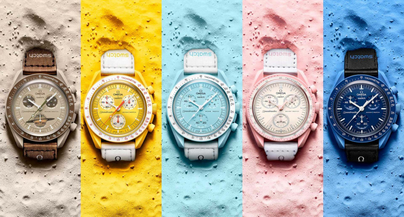 Đồng hồ Omega Moonwatch: màn collab giữa Omega và Swatch