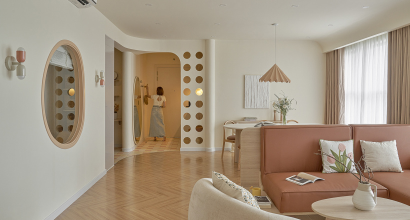 Căn hộ có nội thất lấy cảm hứng từ mùa thu