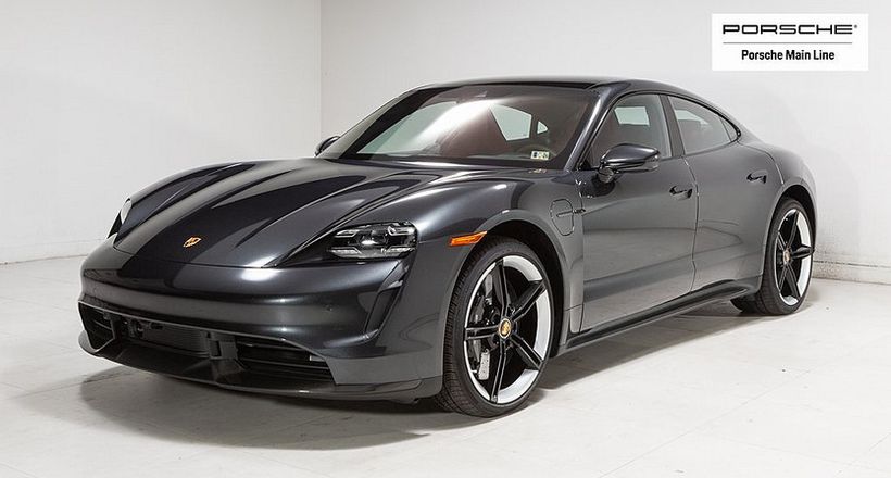 Porsche Taycan 2024 bản thể thao lộ diện với thiết kế như xe đua