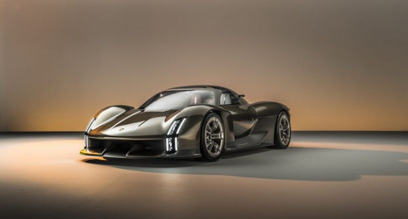 Công bố mẫu concept siêu xe Porsche Mission X của tương lai