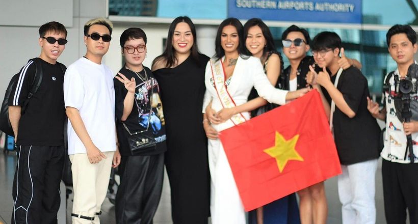 Kim Kim đại diện Việt Nam lên đường tham dự Miss Star International