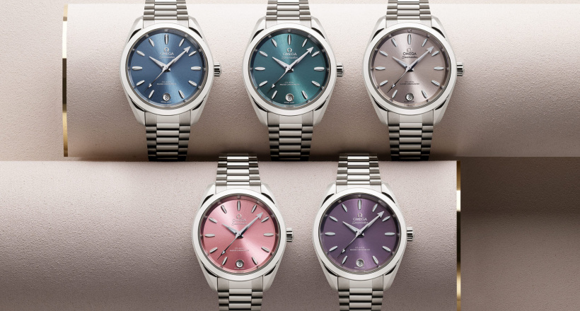 Bộ sưu tập OMEGA Aqua Terra Shades: Trẻ trung thời thượng