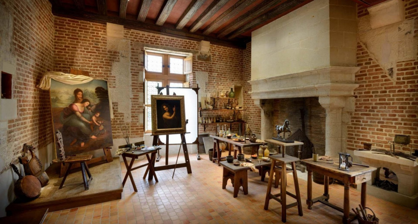 Lâu đài Clos Lucé - Nơi cư ngụ cuối đời của Leonardo da Vinci