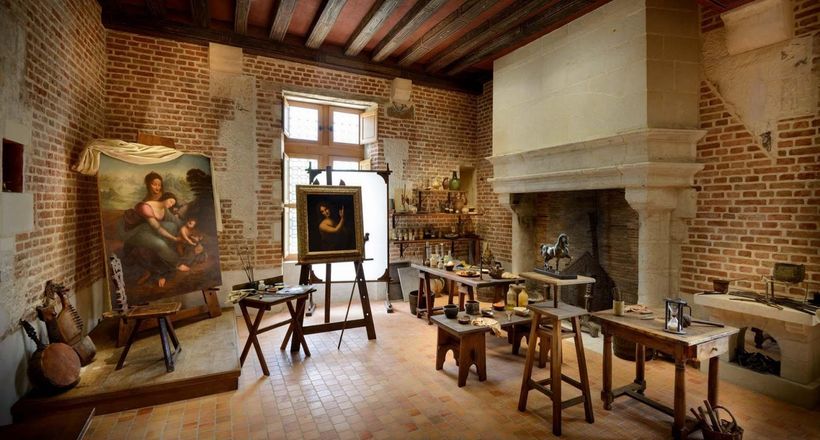 Lâu đài Clos Lucé - Nơi cư ngụ cuối đời của Leonardo da Vinci