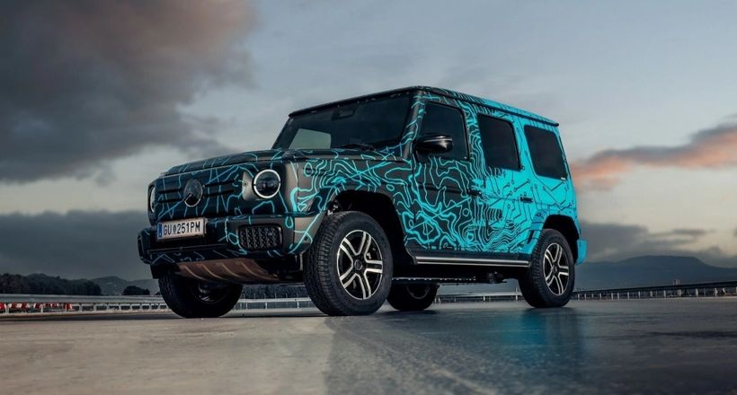Xe điện Mercedes EQG chuẩn bị thế chỗ "vua địa hình" G