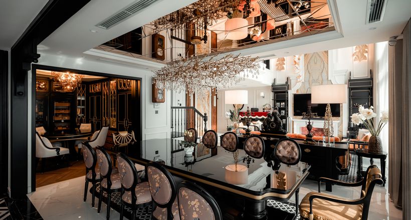 Bên trong phòng bếp 25 m2 giá 2 tỷ đồng