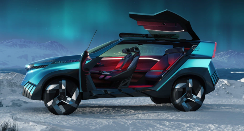 Ô tô điện concept mang phong cách phiêu lưu sắp được Nissan công bố