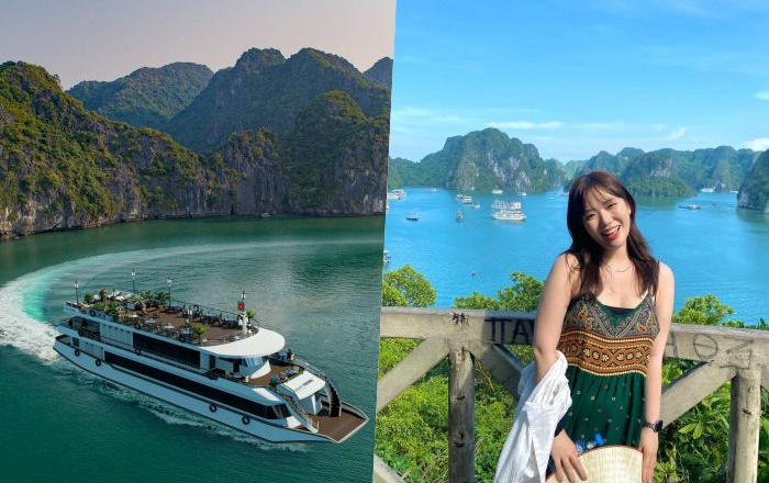 Khám phá du thuyền V-Dream 5 sao tận hưởng 1 ngày kỳ thú ở Hạ Long