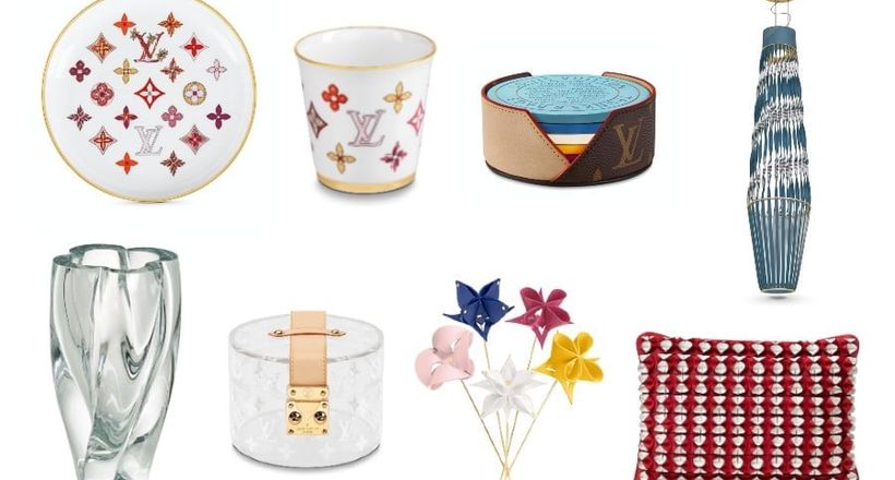 BST bộ đồ ăn Louis Vuitton đầu tiên của nhà mốt xa xỉ đến từ Pháp