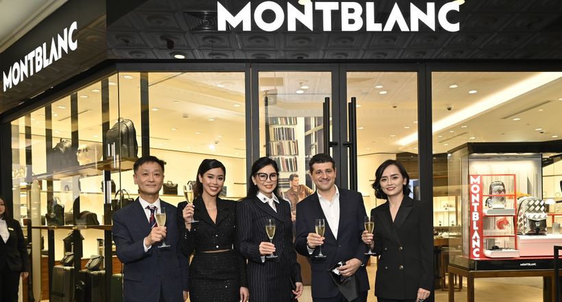 Lần đầu xuất hiện cửa hàng Montblanc tại Hà Nội