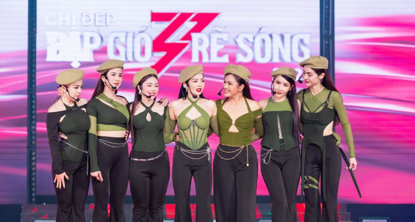 Team Diệp Lâm Anh khiến sân khấu Chị đẹp đạp gió rẽ sóng “nổ tung”