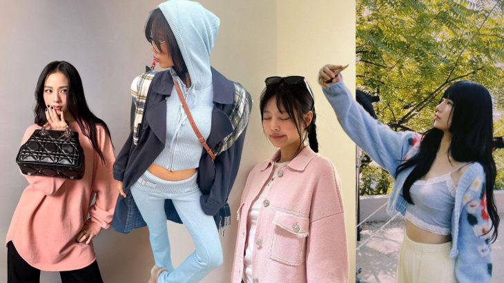 Màu pastel "kẹo ngọt" phủ sóng bản phối mùa Thu của sao Hàn