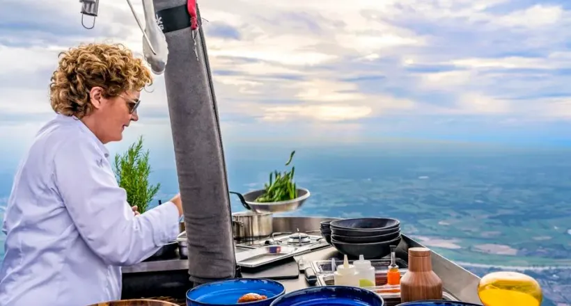 Nhà hàng khinh khí cầu đầu tiên trên thế giới