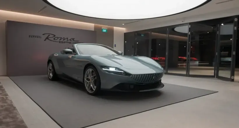 Siêu xe mui trần Roma Spider "50 năm có một" của Ferrari cập bến thị trường Đông Nam Á