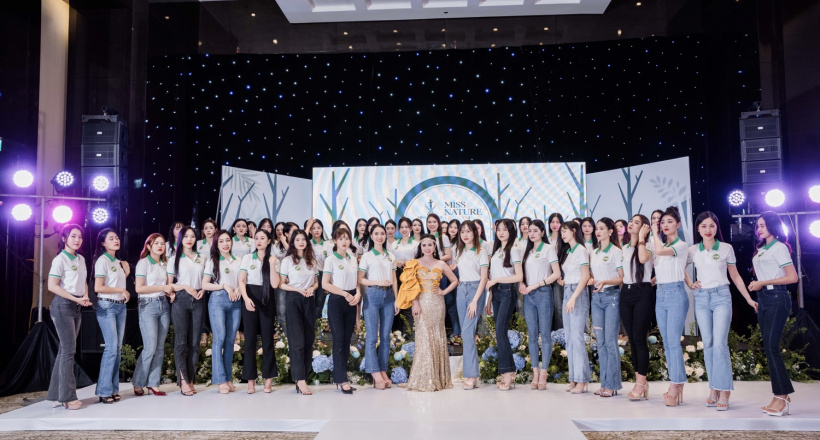 Miss Nature Vietnam 2023 thu hút các thí sinh dự thi