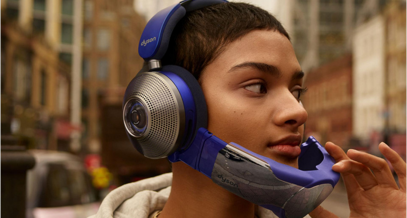 Tai nghe Dyson Zone™ khả năng chống ồn chủ động và thanh lọc không khí