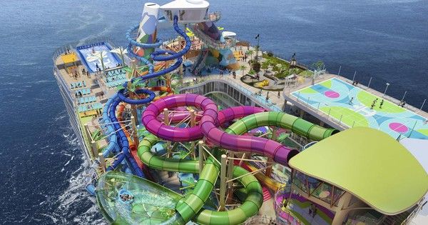 Khám phá du thuyền Icon of the Seas lớn nhất thế giới chở cùng lúc 10.000 người