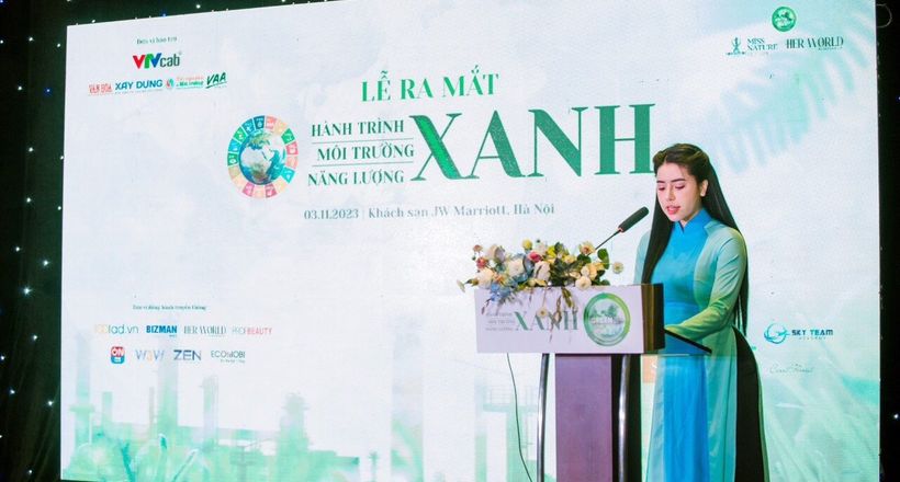 Doanh nhân Minh Hà muốn lan toả sứ mệnh bảo vệ môi trường