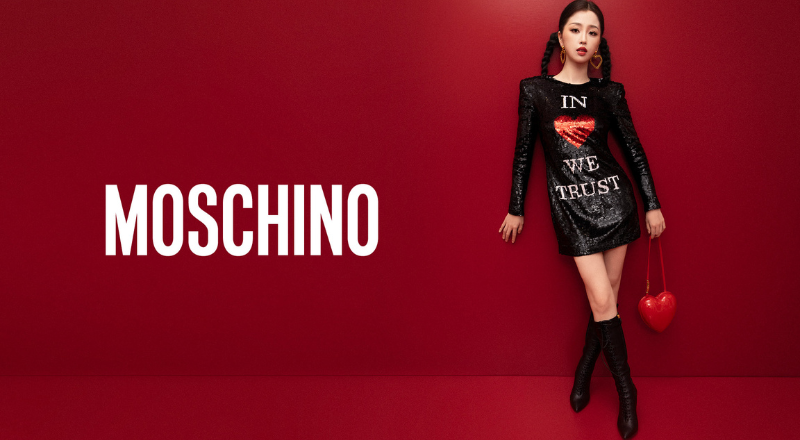 Đại sứ thương hiệu Ngu Thu Hân trong chiến dịch Moschino Resort 2024
