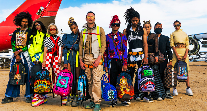 Sự sáng tạo đổi mới của thương hiệu Sprayground về Balo
