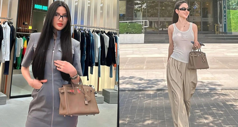 Cách phối đồ của Chu Thanh Huyền với túi hiệu giá hàng trăm triệu đồng