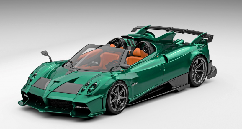 Pagani tái sinh mẫu siêu xe Ý mui trần Imola Roadster mạnh  838 mã lực