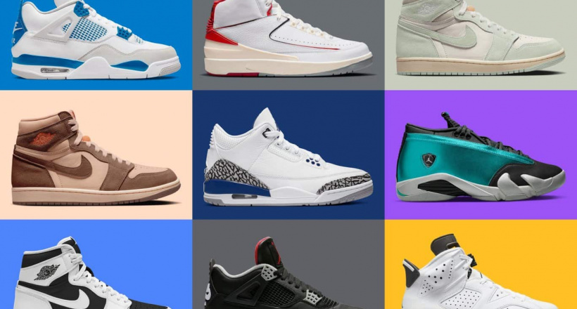 Chào đón loạt Air Jordan Retro được phát hành năm 2024
