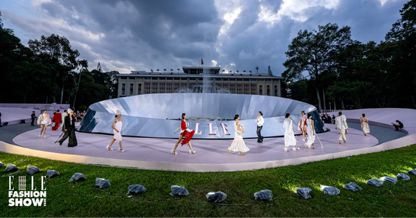 Sàn Runway trong ELLE SHOW 2023: Chất liệu là cách riêng của KTS khi đi tìm “điểm chạm” giữa kiến trúc và thời trang