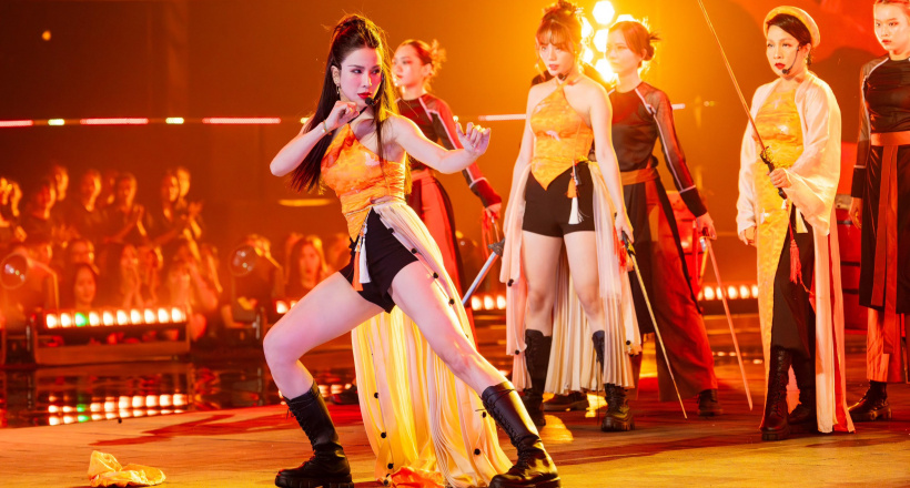 Nữ chiến binh Diệp Lâm Anh trong "Chị đẹp gió rẽ sóng"