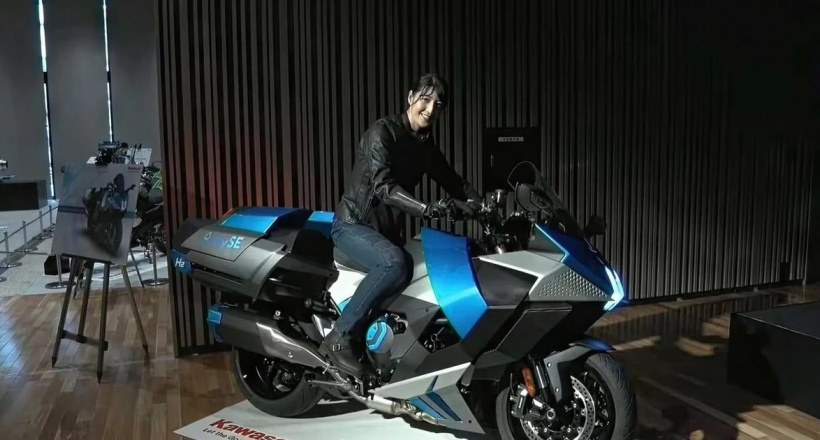 Kawasaki dự định tạo ra siêu sport touring chạy bằng hydro dựa trên Ninja H2 SX