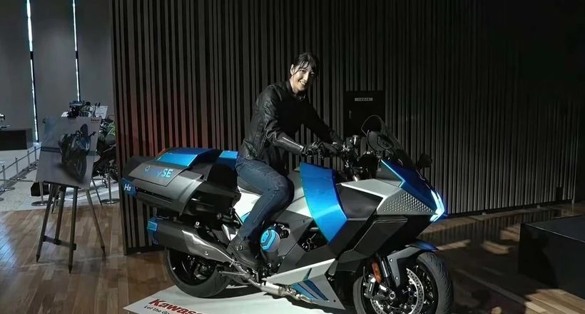 Kawasaki dự định tạo ra siêu sport touring chạy bằng hydro dựa trên Ninja H2 SX