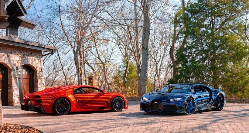 Đẳng cấp chơi xe đại gia: mua Bugatti Chiron Super Sport "ton-sur-ton"