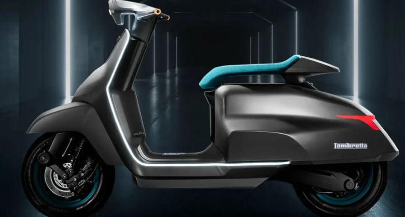 Xe điện Lambretta Elettra rực rỡ ánh sáng tại EICMA 2023