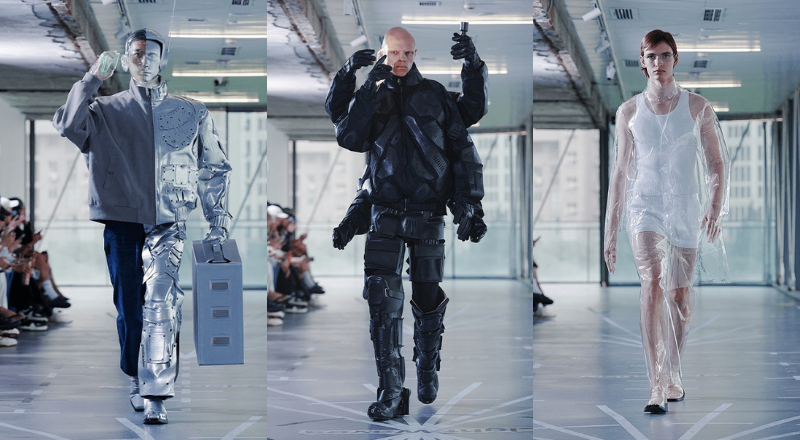 Bộ sưu tập Xander Zhou Spring 2024 mang tên “Pro A.I.Volution”