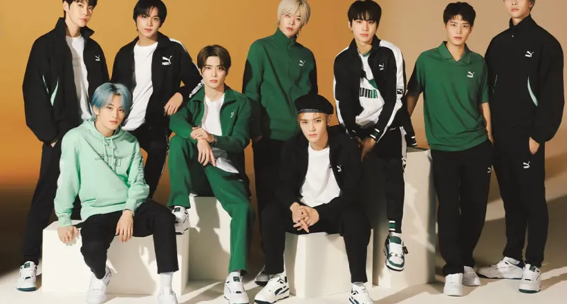 PUMA bắt tay NCT 127 ra mắt BST giày Slipstream Xuân Hè 2023