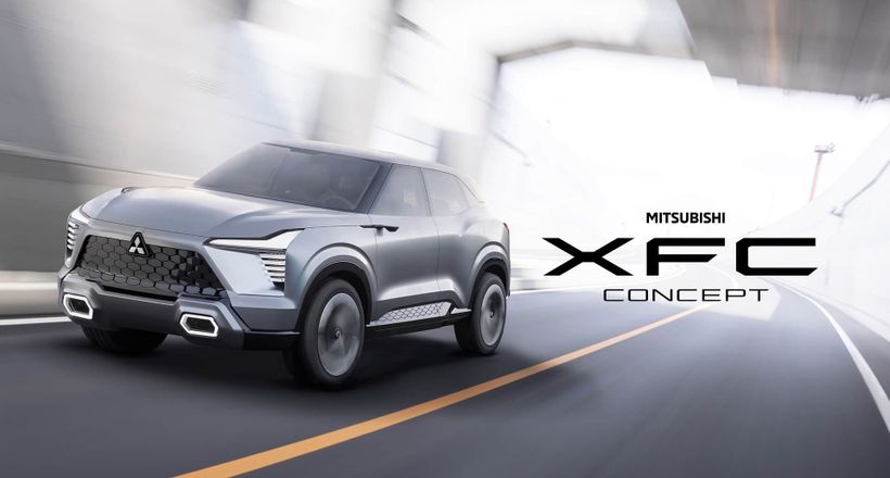 Mitsubishi XFC được bắt gặp khi đang chạy thử